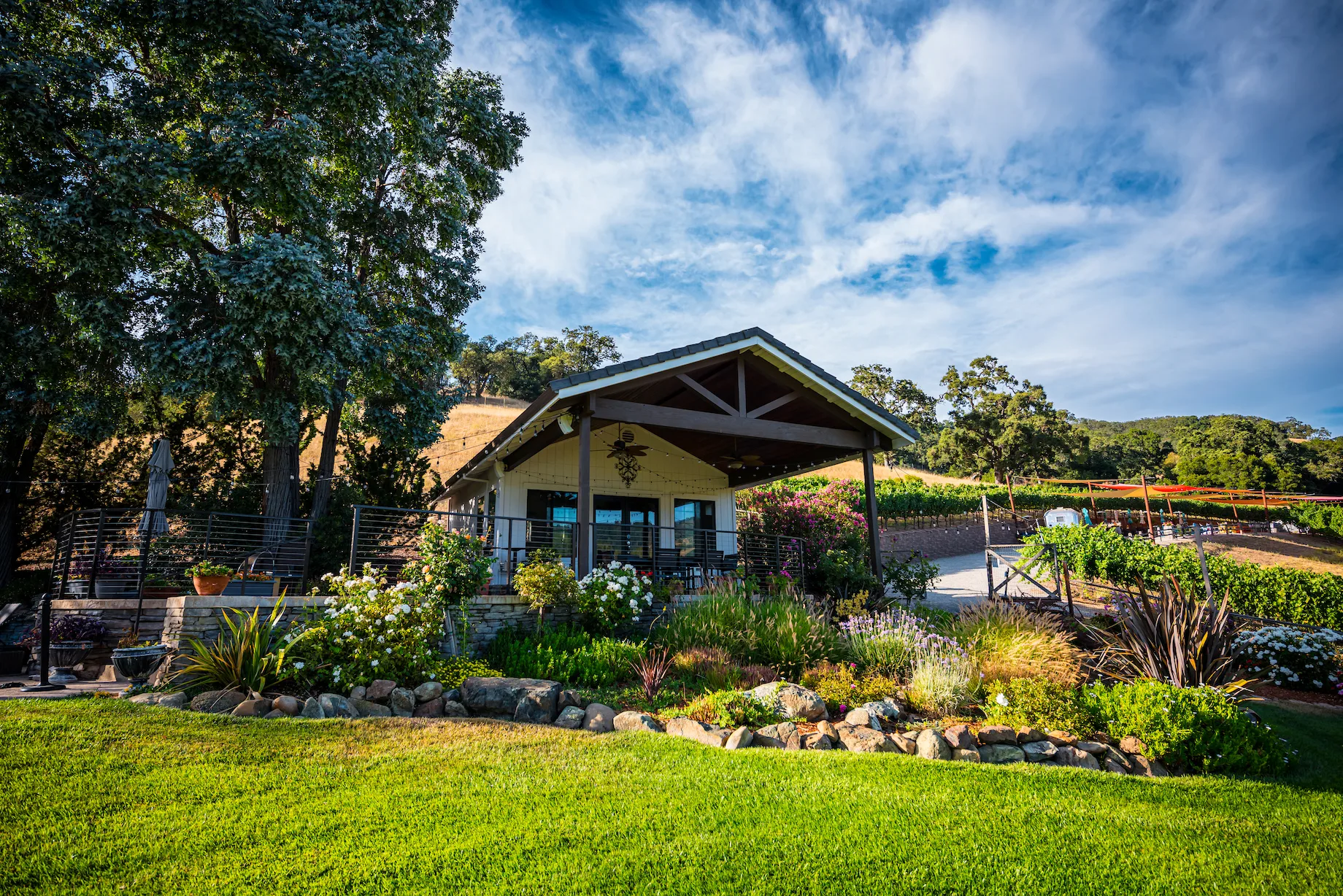 Entrance to the Alamitos Vineyards Estate Tasting Room