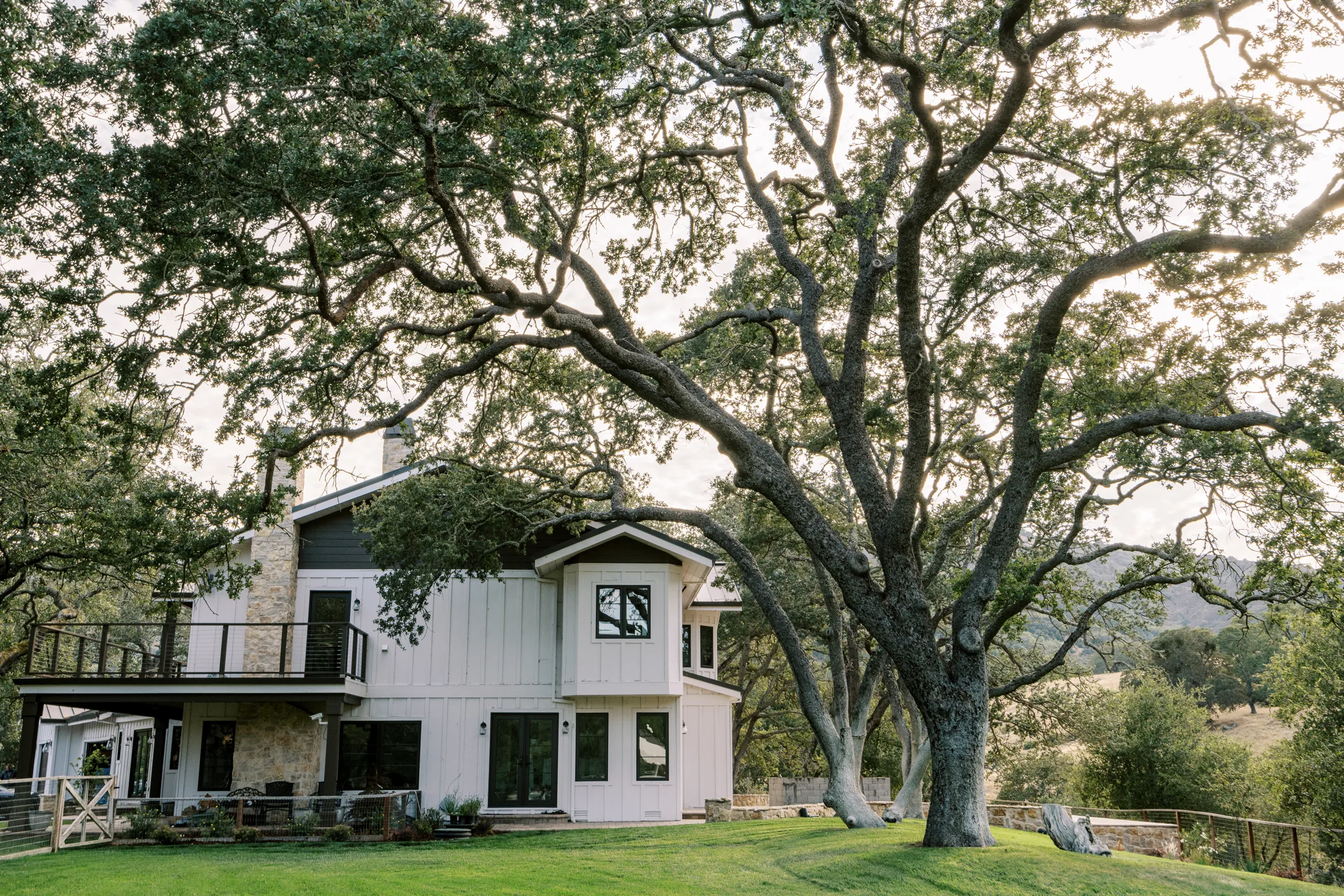Picturesque exterior of Alamitos Vineyards in San Jose, California